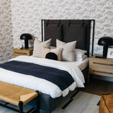 Leigh Upholstered Bed - Ash