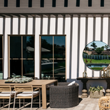 Tucson Woven Outdoor Chair - Coal