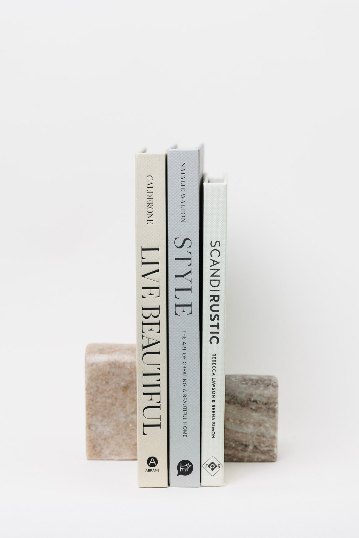 Cove Marble Bookends - Set of 2