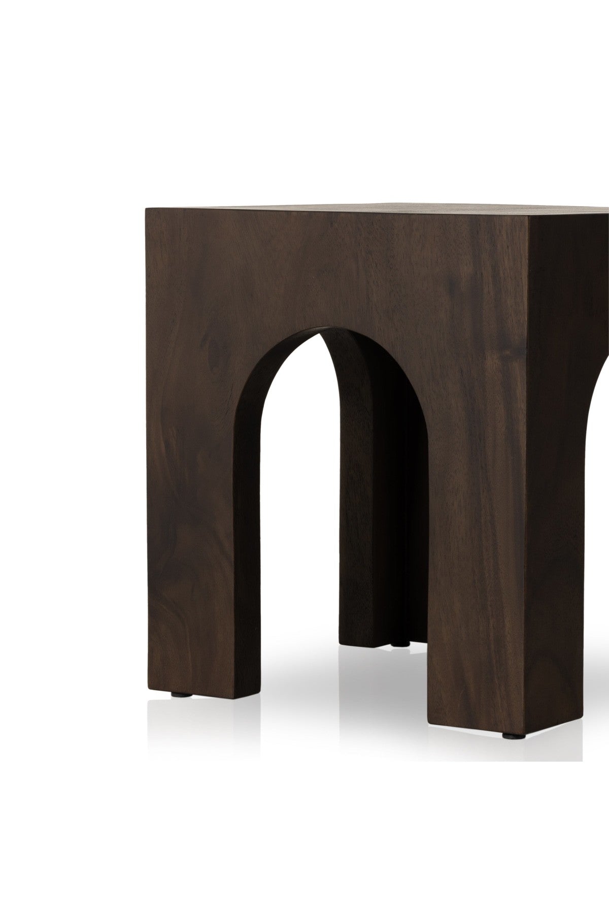 Delphine End Table - Smoked Guanacaste