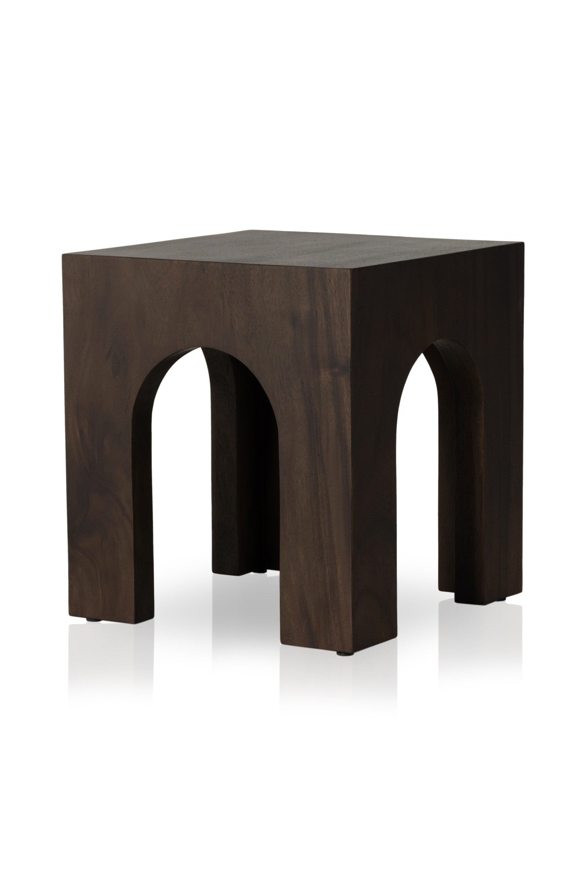Delphine End Table - Smoked Guanacaste