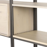 Trey Modular Wall Desk With 2 Bookcases