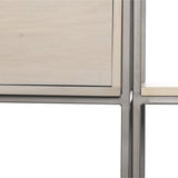 Trey Modular Wall Desk With 2 Bookcases