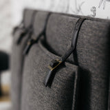 Leigh Upholstered Bed - Ash