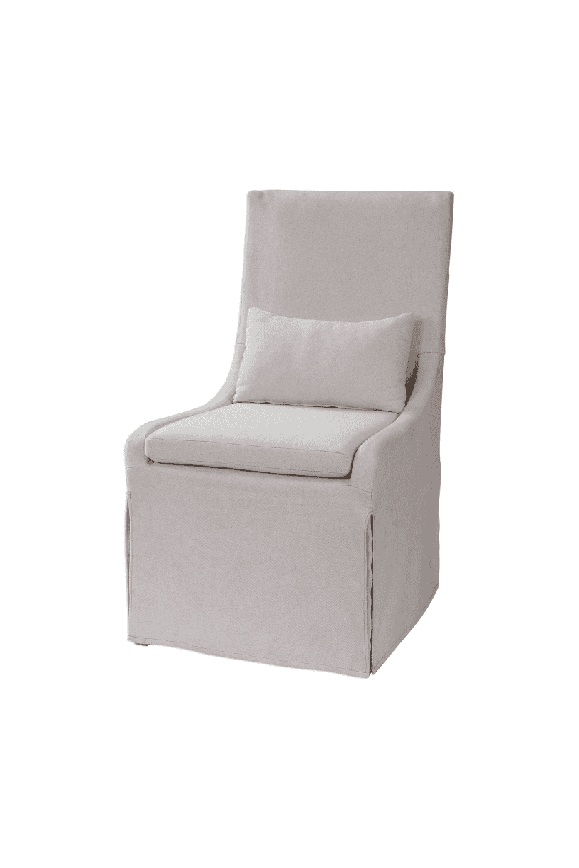 Pernille Armless Chair - Ivory