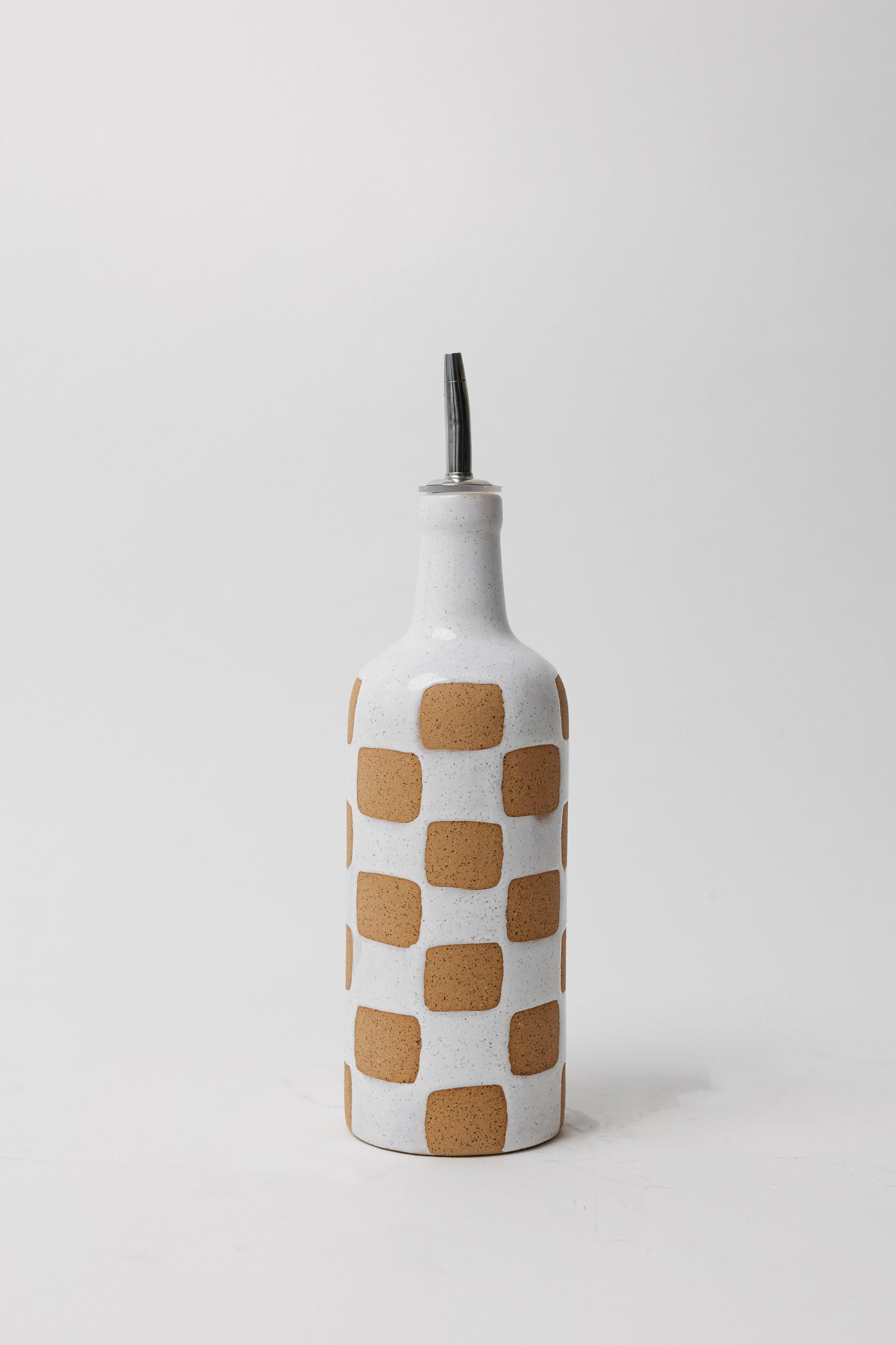 Ruca Checkered Oil Decanter