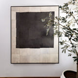 Parchment Square Black