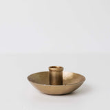 Lyle Taper Holder - Brass