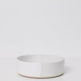 Sonnet Stoneware Bowl - Matte White/Glossy White