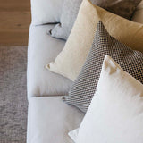Whisper Slub Chenille Pillow - Bone - 2 Sizes