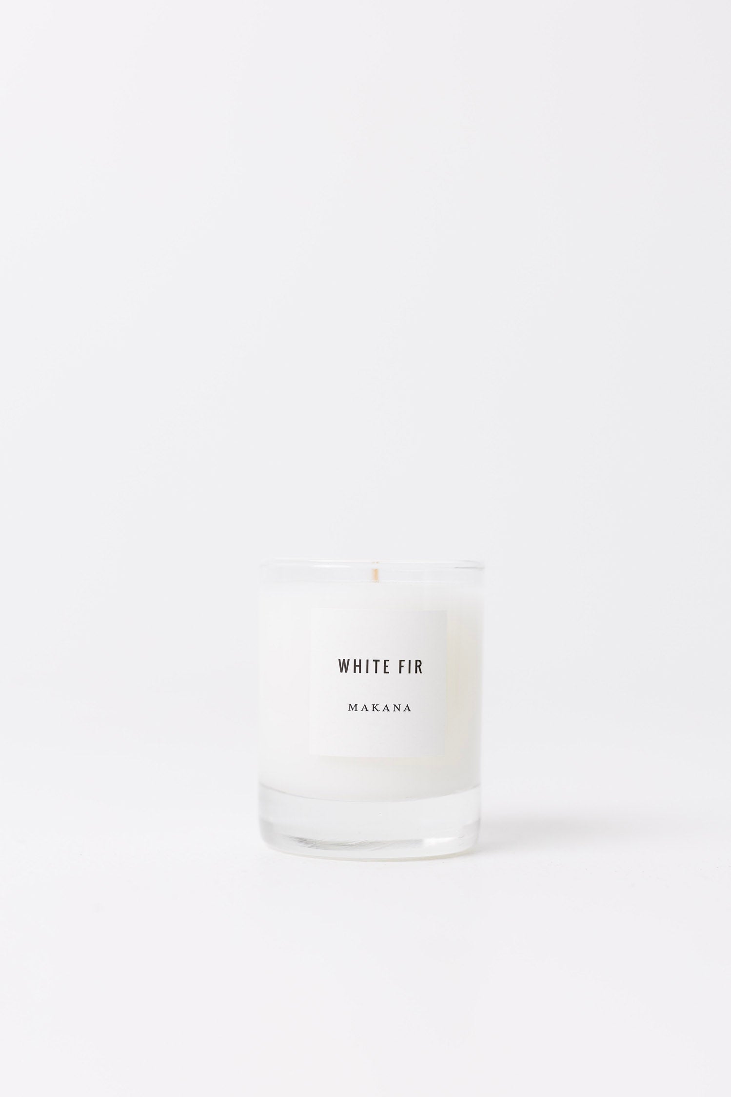 White Fir Petite Candle