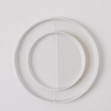 Sonnet Dinner Plate - Matte White/Glossy White - 11 inch