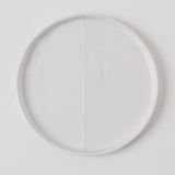 Sonnet Dinner Plate - Matte White/Glossy White - 11 inch