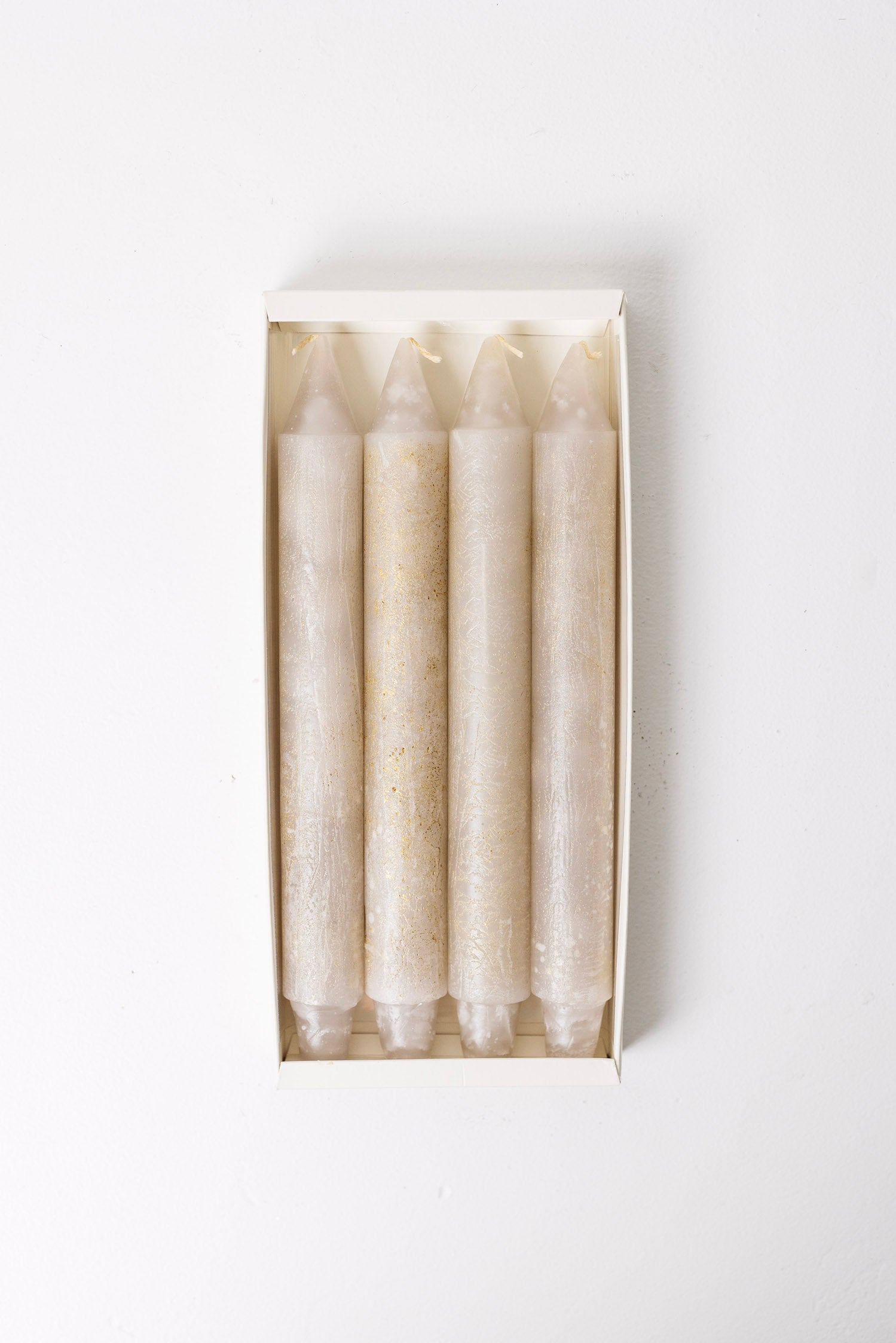Russet Taper Candles - Set of 4