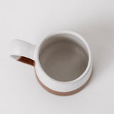 Waylon Hand Dipped Mug - Brown/White - 16 oz
