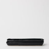 Sable Olive Bowl - Matte Black/Glossy Black - 9 inch