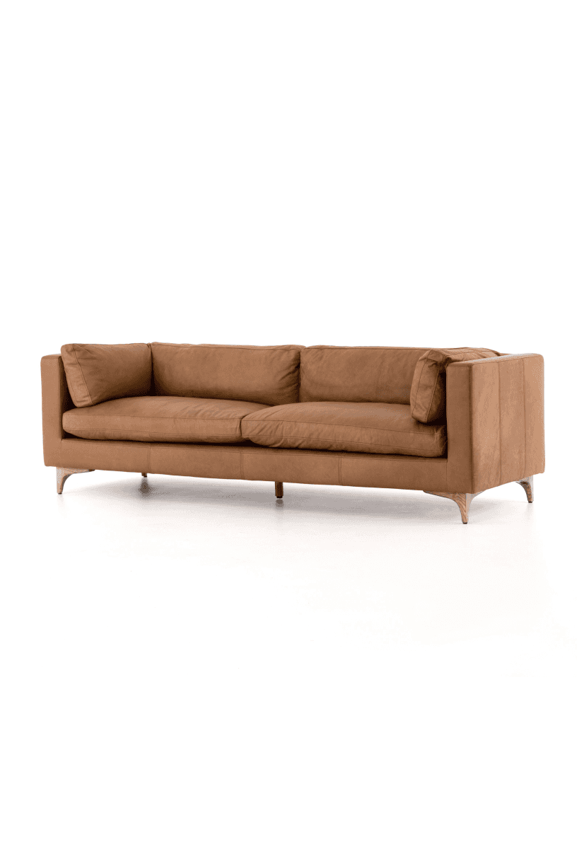Fifth Avenue Leather Sofa
