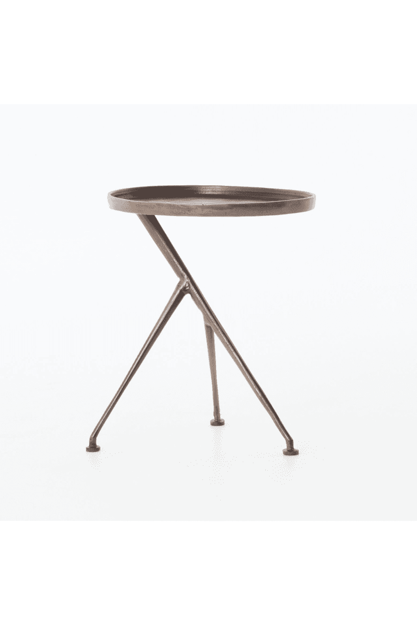 Chauncey Side Table - Antique Rust