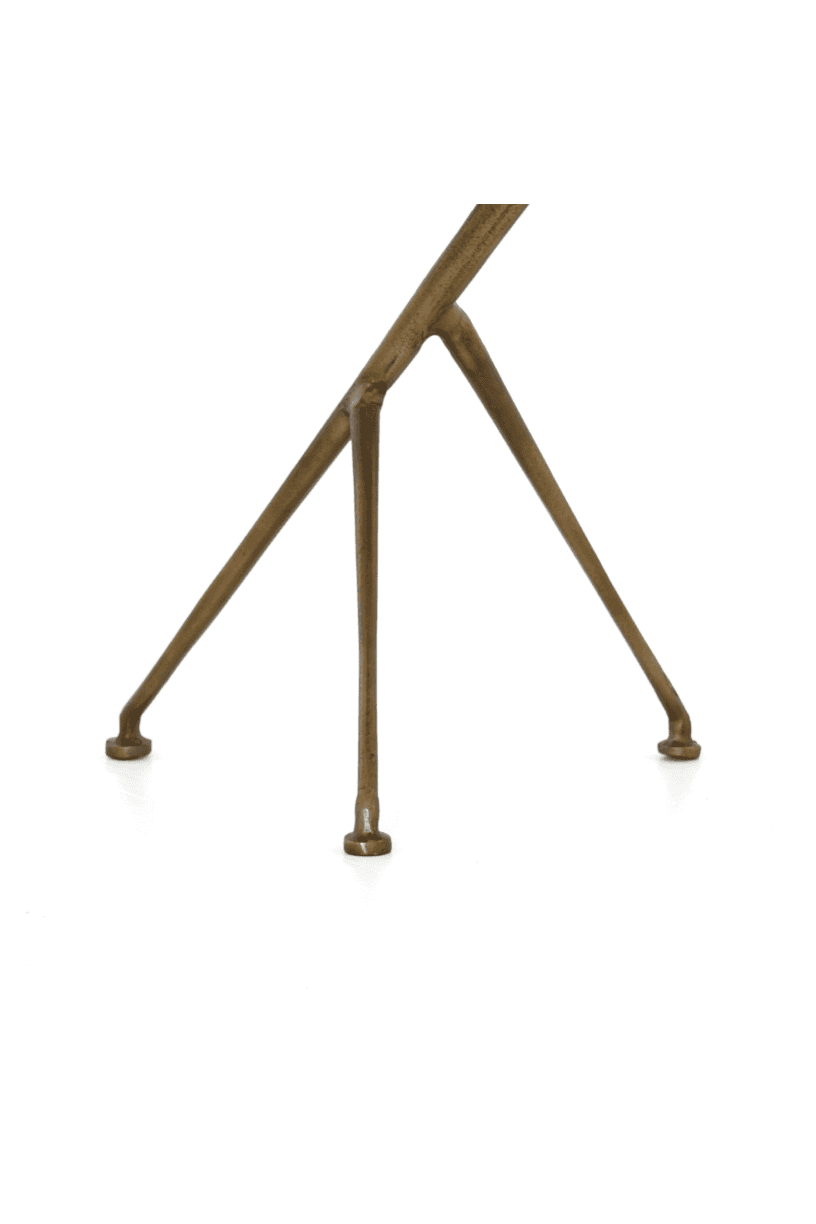 Chauncey Side Table - Raw Brass