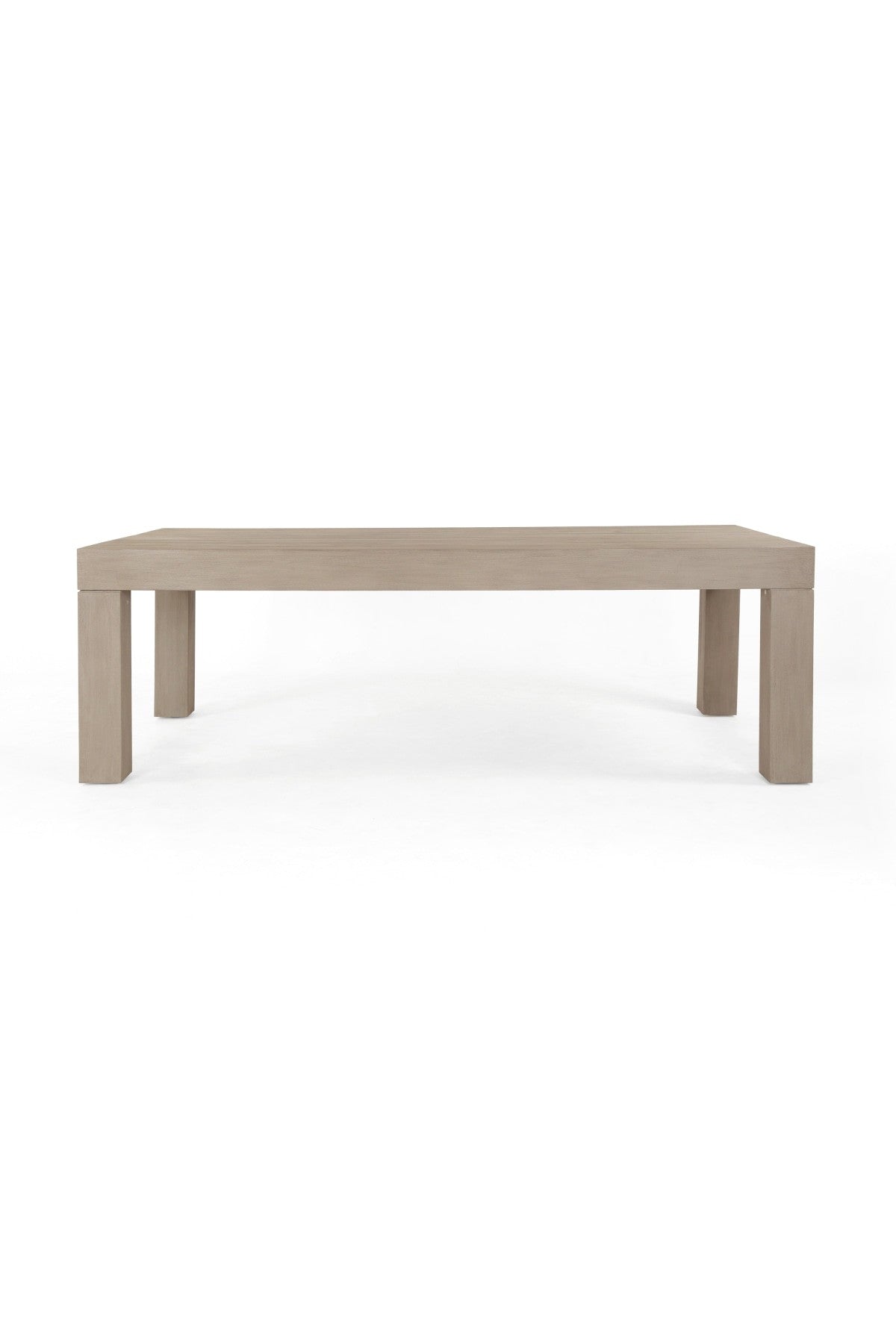 Carina Outdoor Dining Table - Washed Brown