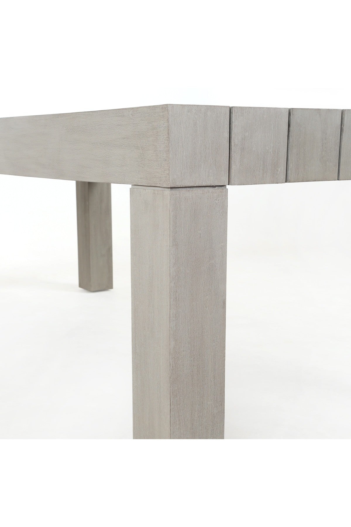 Carina Outdoor Dining Table - Weathered Grey