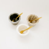 Felicity Marble Bowl w Brass Spoon - 3 Colors
