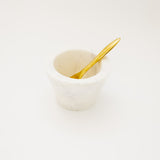 Felicity Marble Bowl w Brass Spoon - 3 Colors