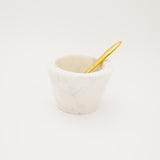 Felicity Marble Bowl w Brass Spoon - 3 Colors