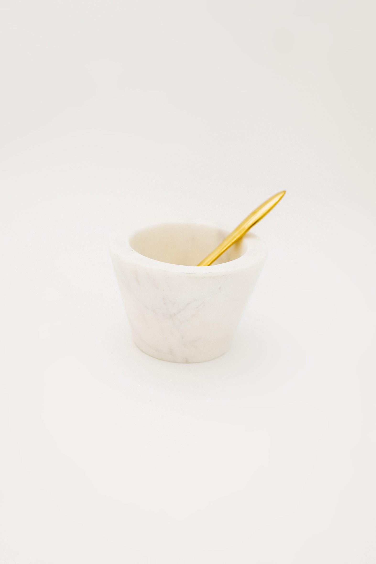 Felicity Marble Bowl w Brass Spoon - 3 Colors