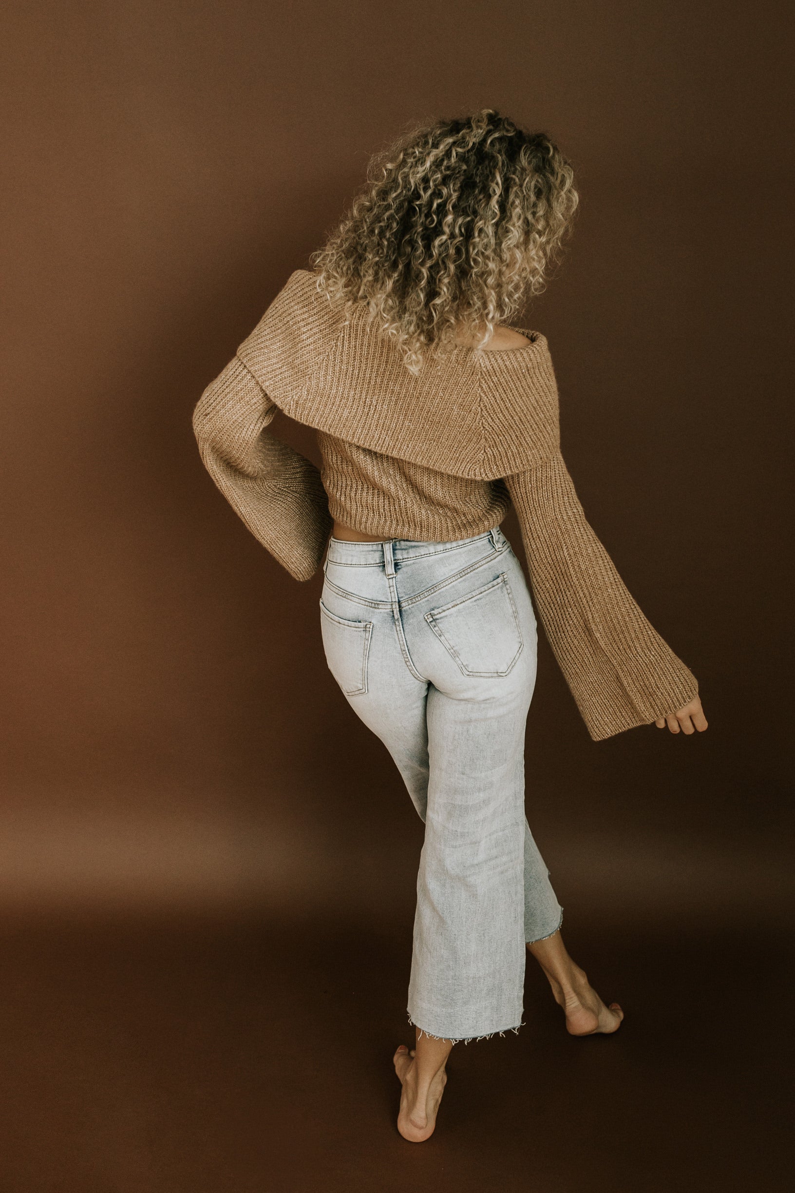 Maddy Sweater - Camel