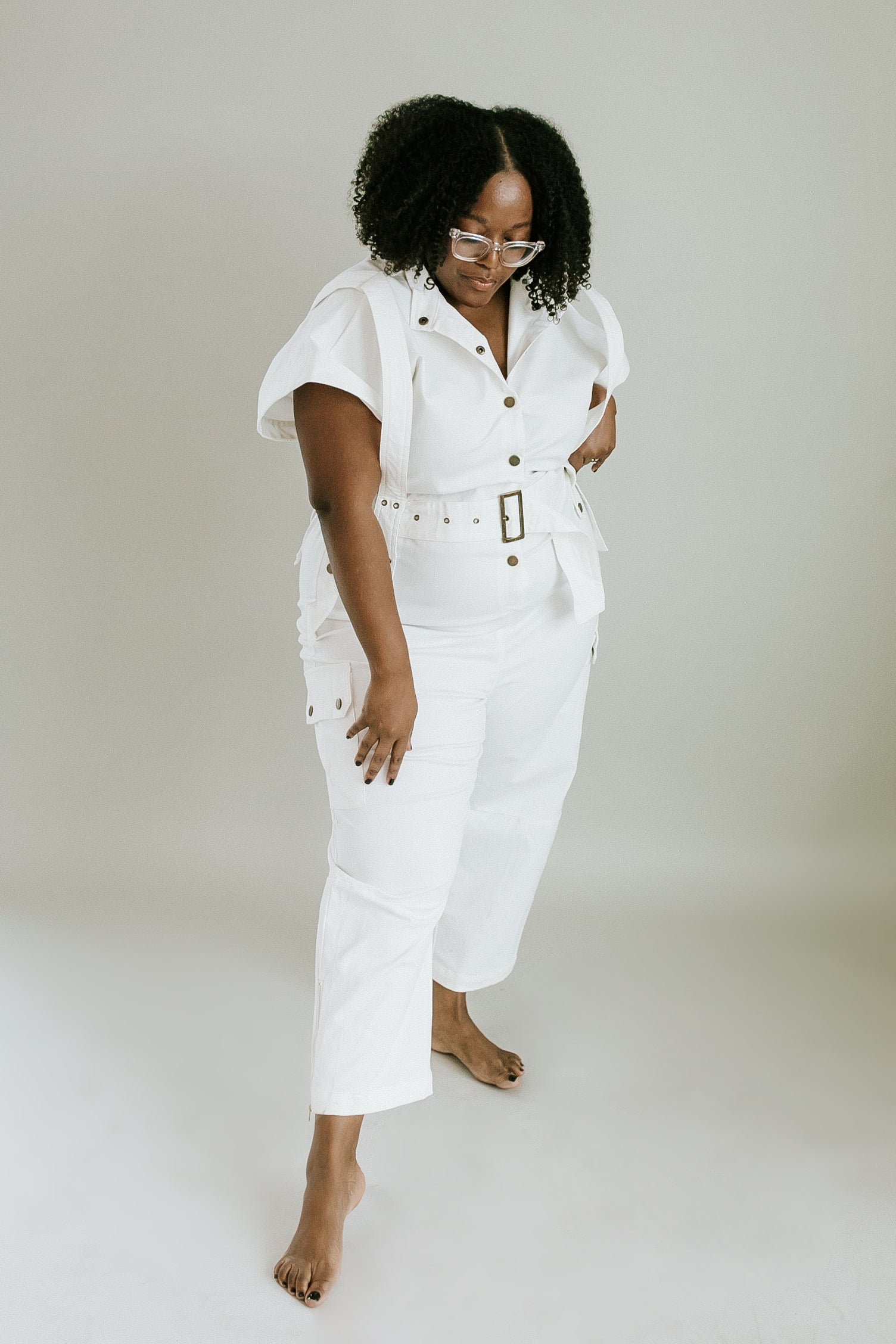 Upstate Jumpsuit - Ivory - More Sizes