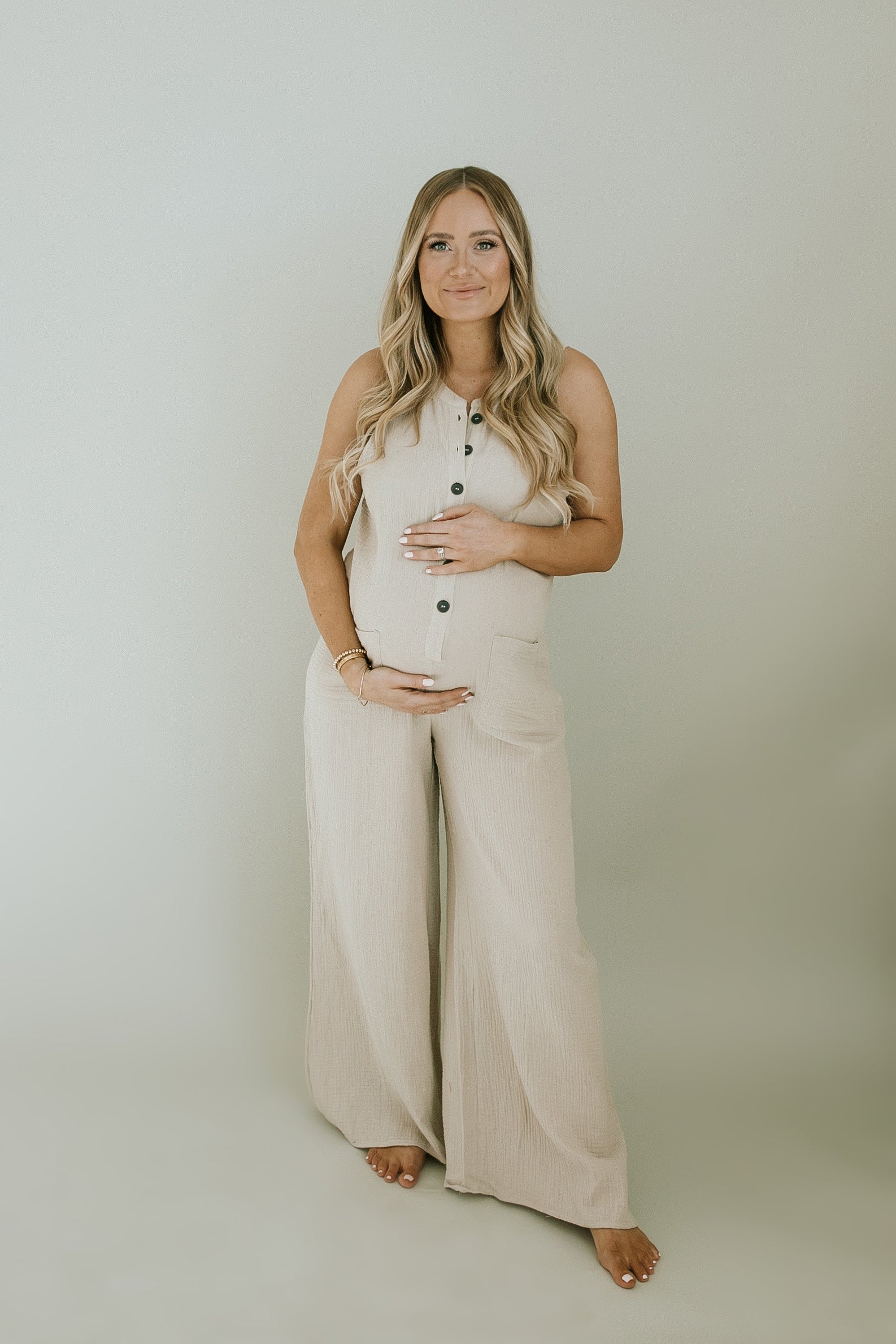 Strolling Jumpsuit - Taupe