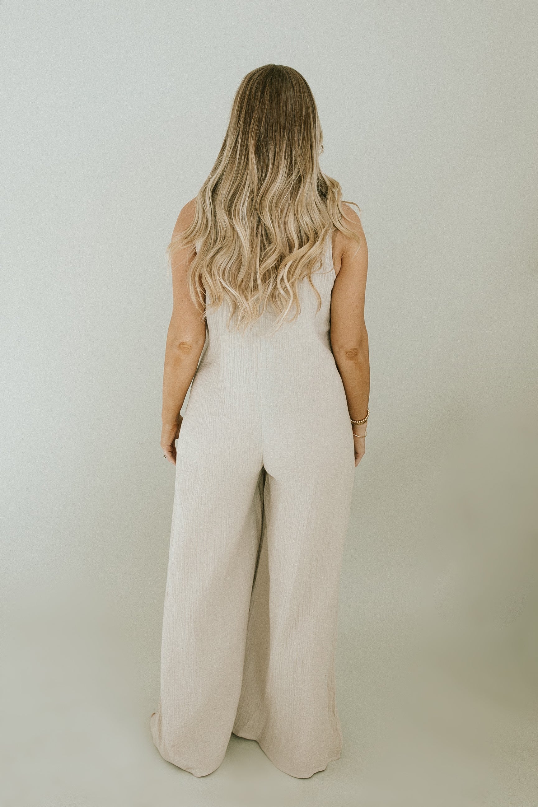 Strolling Jumpsuit - Taupe