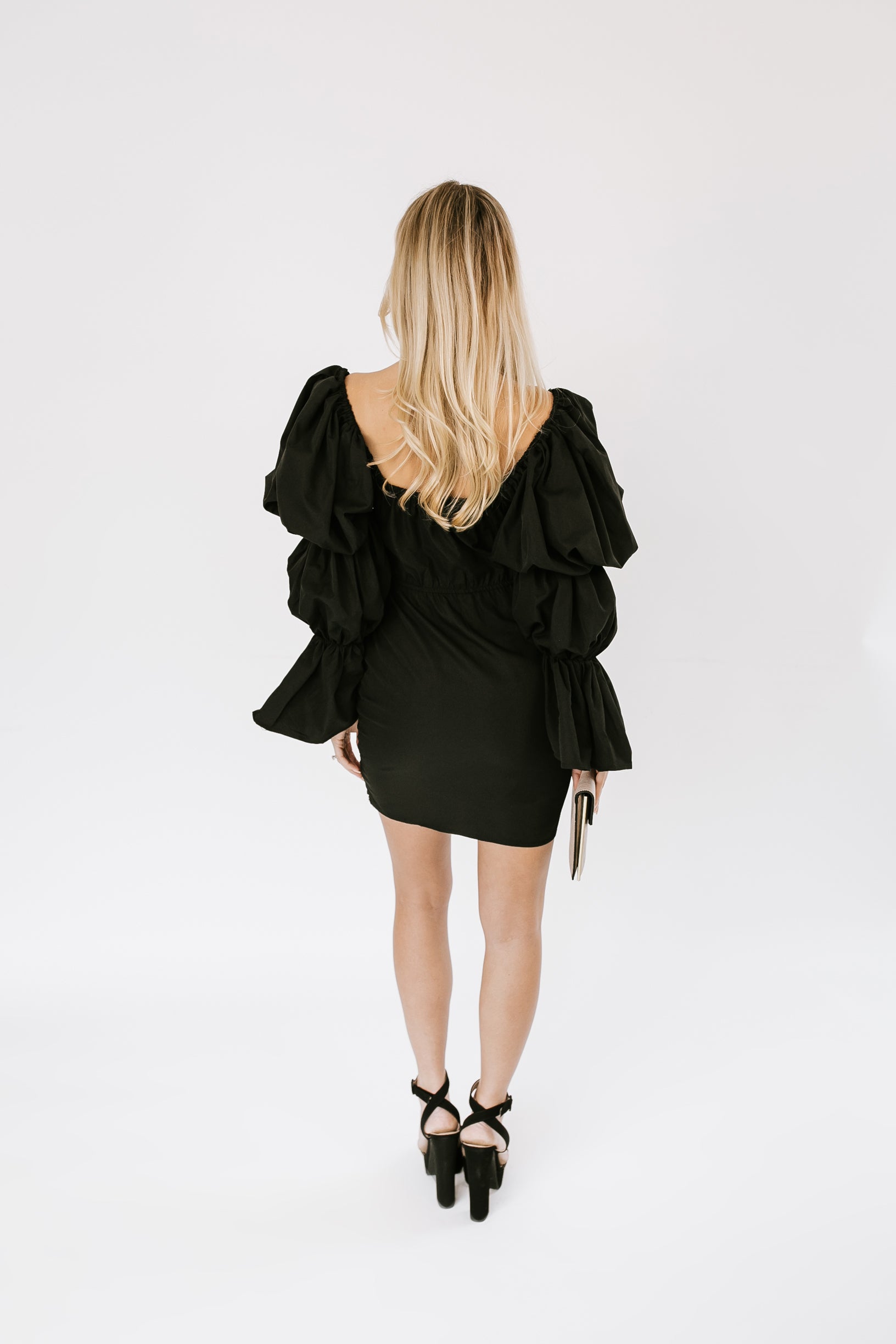 Reese Mini Dress - Black