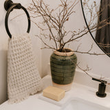 Leva Waffle Hand Towel - Tonal Sand