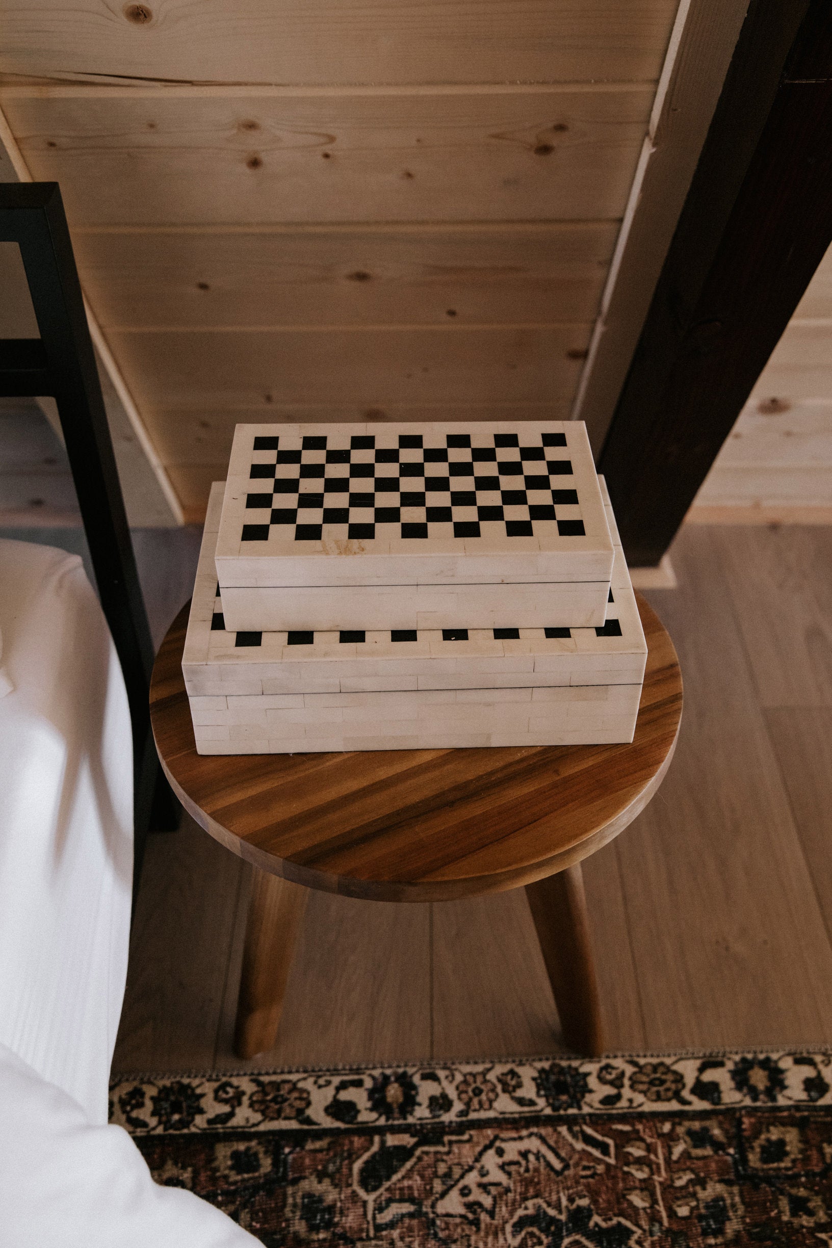 Ensley Checkered Box - 2 Sizes