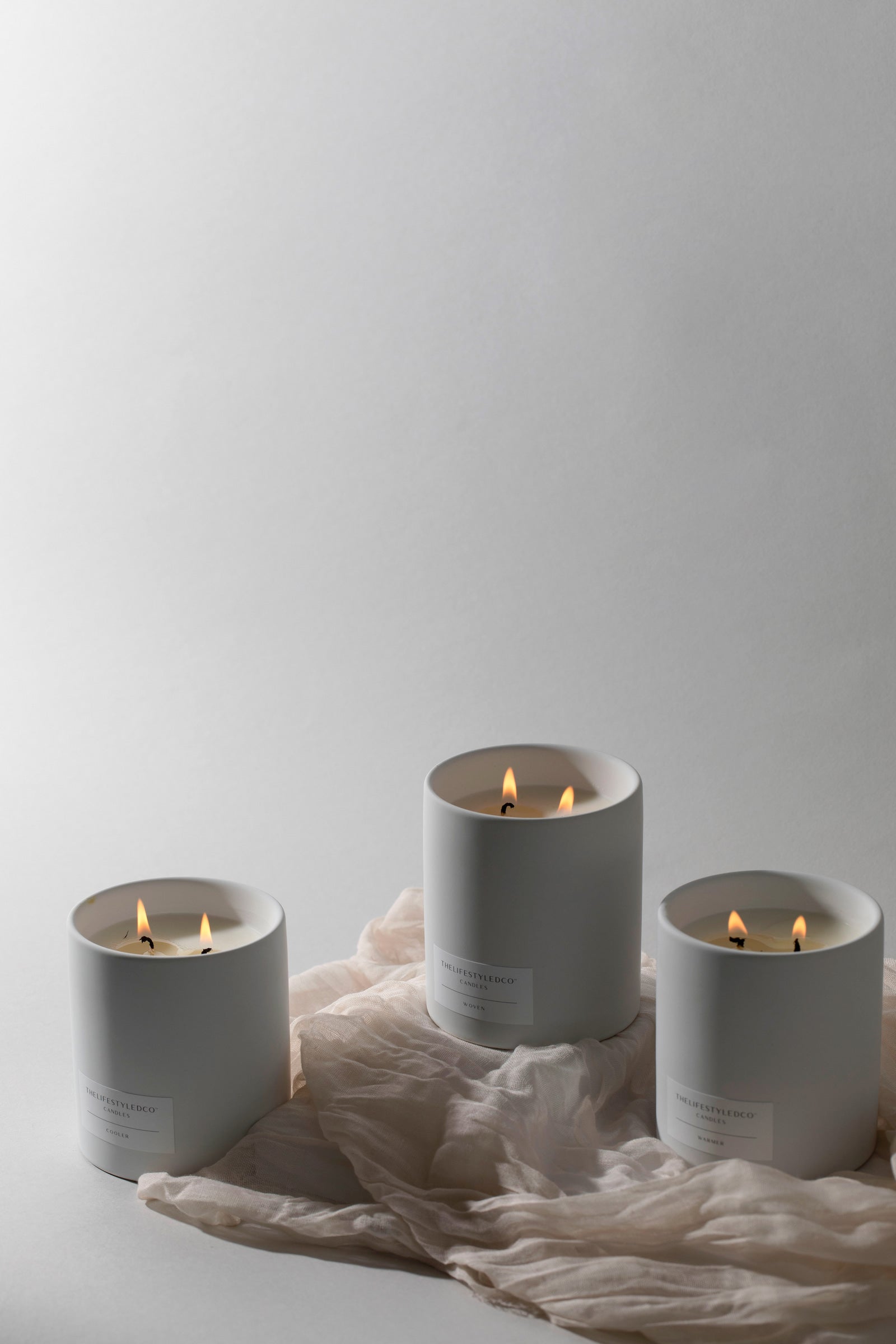 Three-Wick Fir & Vetiver — We Light Candles