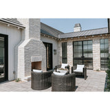 Tucson Woven Outdoor Chair - Coal