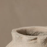 Ridge Paper Mache Vase