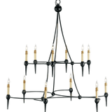 Danielli Black Chandelier
