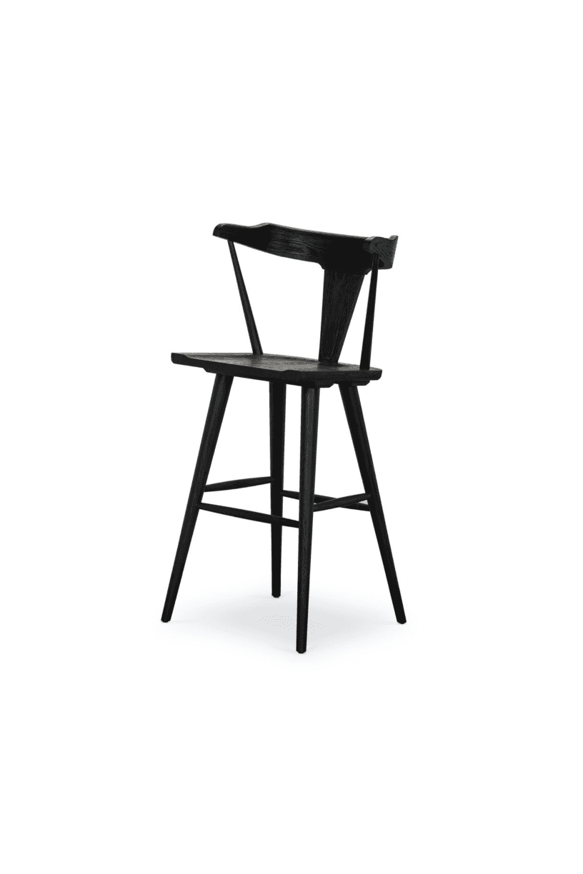 Tides Counter Stool - Black Oak